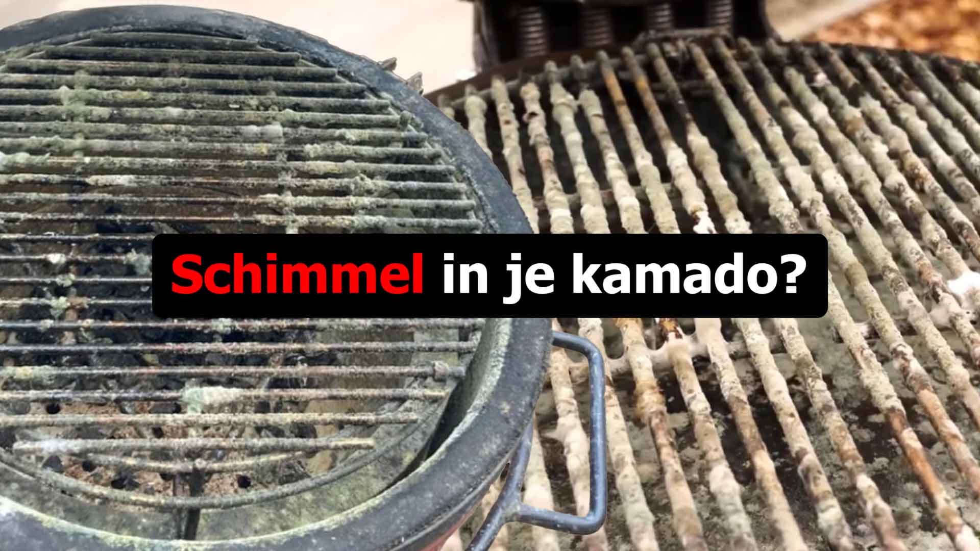 Schimmel in je kamado? Geen paniek, zo los je het op!